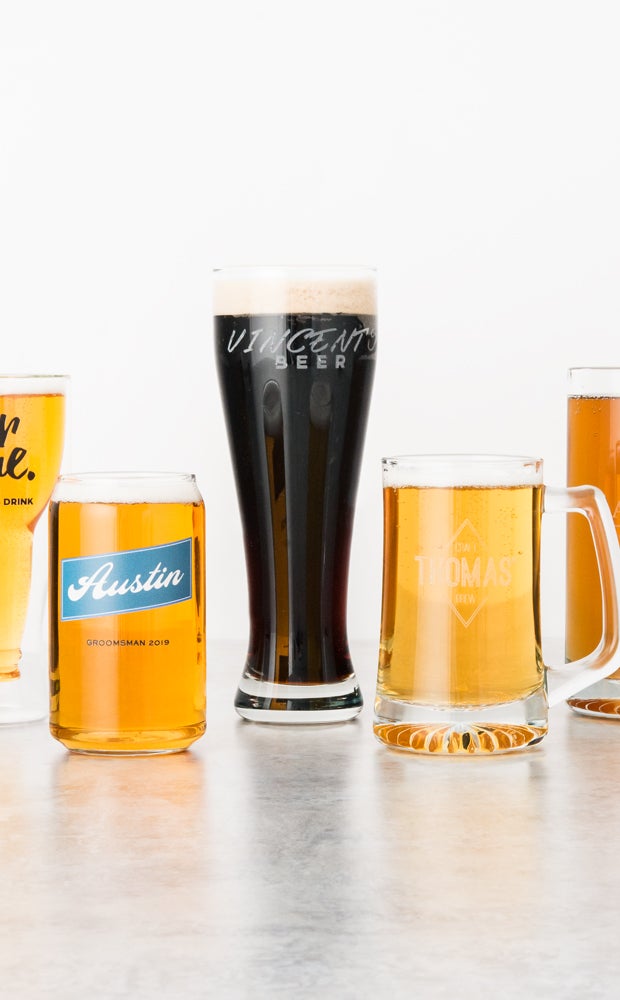 Category Slider - Engraved Beer Pint Glasses