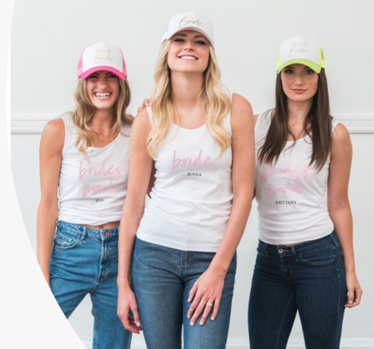 Landing Page - Personalized Apparel and Accessories